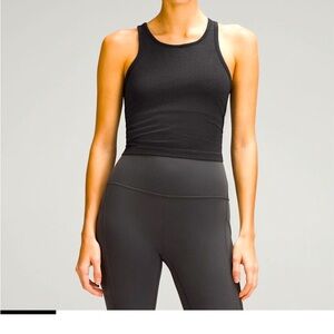 Lululemon Ebb to street cropped tank top